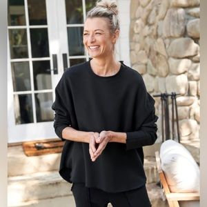 Frank & Eileen ANNA long sleeve capelet